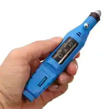 220 В мини гравер дрель Электрический инструмент для резьбы по дереву Полировка Маникюр дизайн ногтей шлифовальный станок сверлильный станок полировочные Биты Набор