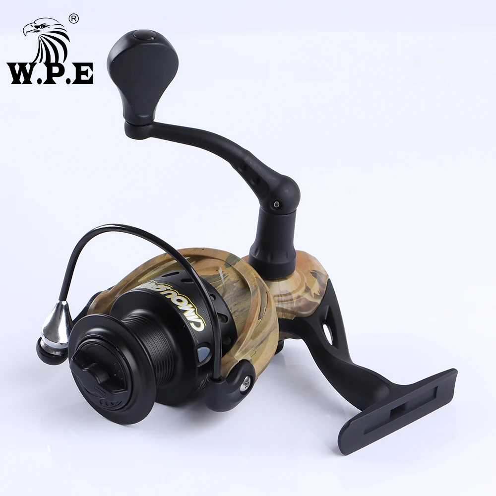 W.P.E CAMOU SPINN 2000 3000 4000 5000 Рыболовная катушка высокоскоростные 9 1 шарикоподшипники