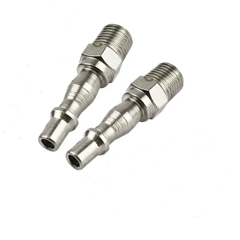 HLZS-воздушной линии штуцера шланга разъем Quick Release 1/4 наружная резьба 5pk