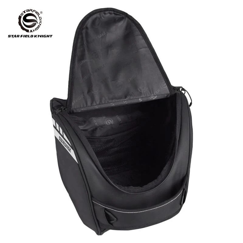 SKB-337 Motorcycle Cross Bag Waterproof Motorbike Fuel Tank Bag Large Capacity Motorcycle Shoulder Luggage Black motorcycle tank bag