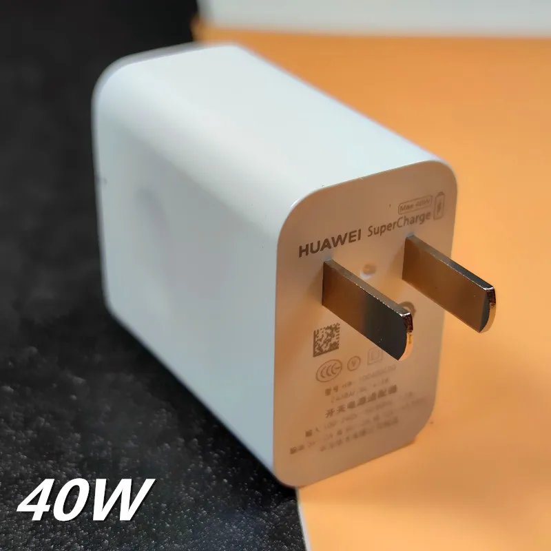 baseus 65w EU Huawei Original Charger 40W Fast Charger Adapter 5A Type C Cable For Honor 10 Magic P20 P30 pro p40 pro mate 30 quick charge 3.0 Chargers