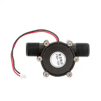 

12V DC Generator 10W Micro-hydro Water Turbine Generator Water Charging Charger Axial Clearance 0.2-1.0mm Water Tube Parts