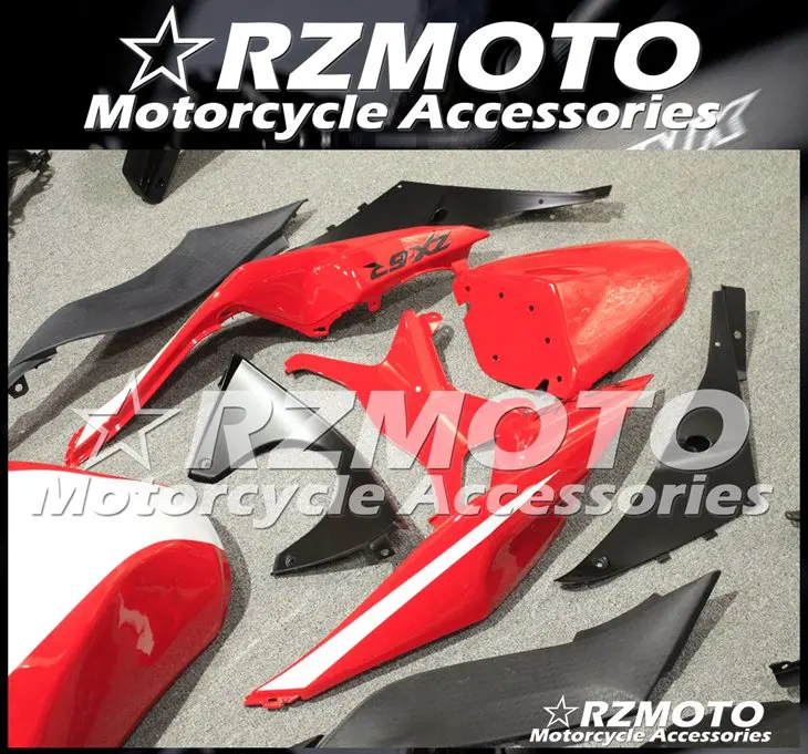 Мотоциклетный обтекатель abs Подходит для Kawasaki ZX6R 636 599 ZX-6R 2009 2010 2011 2012 корпусные детали пресс-форм Магазин № 0303