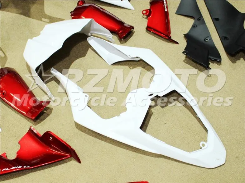 ABS форма мотоцикла Обтекатели подходят для Yamaha YZF-1000-R1 2009 2010 2011 09 10 11 обтекатель кузова набор на заказ белый красный хороший