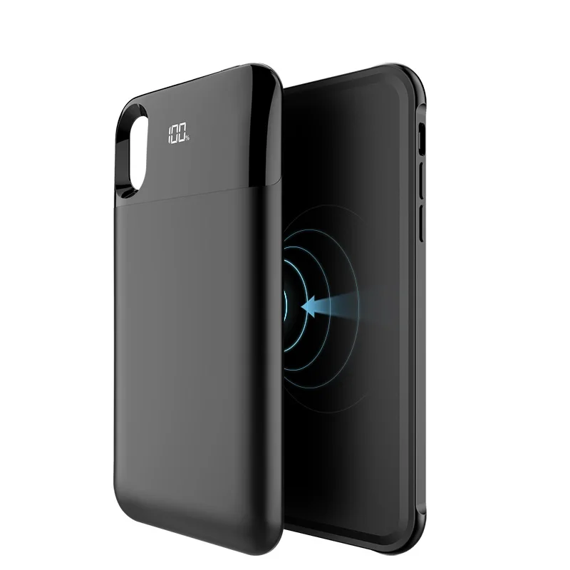 Detachable 2 in 1 Wireless Charging Battery Case For iPhone X/XS/XR/XS