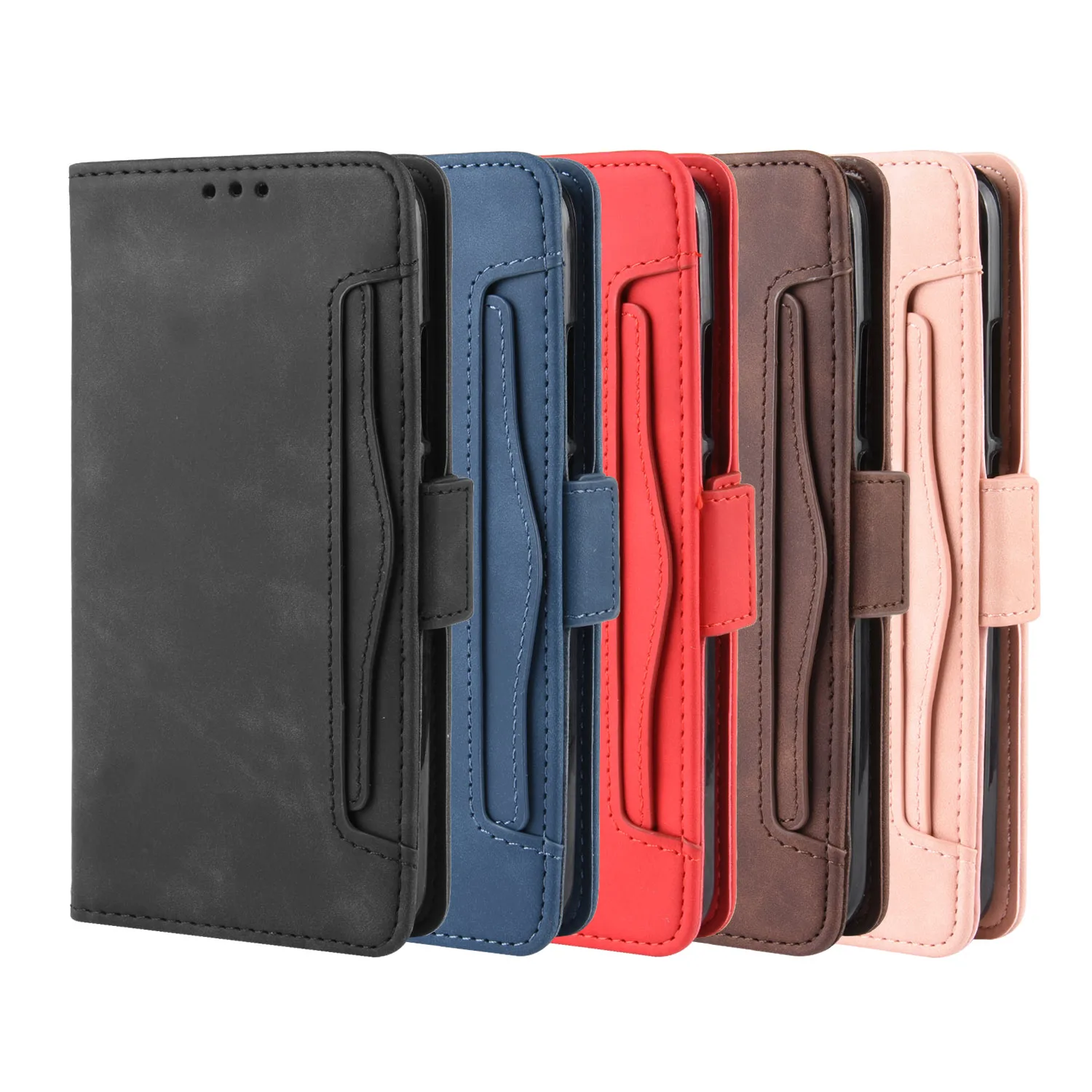 For OPPO A5 2020 Case 6.5 inch Premium Leather Wallet Flip Multi-card slot Cover Oppo (2020) | Мобильные телефоны и