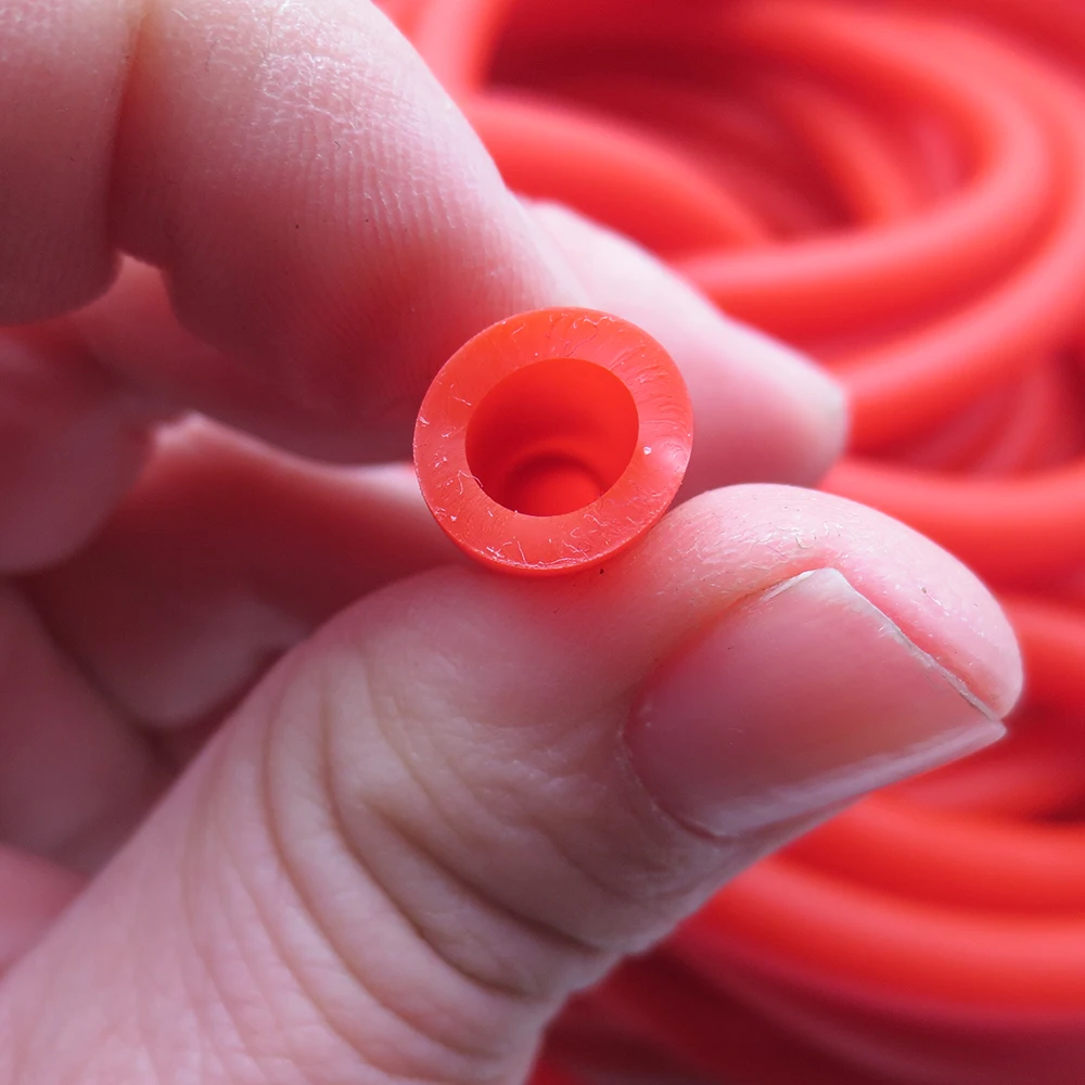 Tubo Elastico Per Pesca Catapulta 3060 - 1 Metro Rosa - Gomma Per Fionda Da Pesca