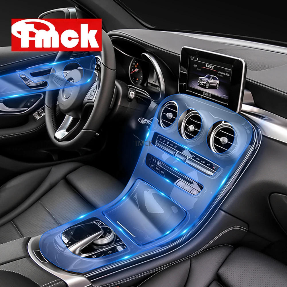 Для Mercedes Benz GLC Class X253 GLC200/260/GLC43 AMG 2015 300 Внутренняя дверь автомобиля + Центральная