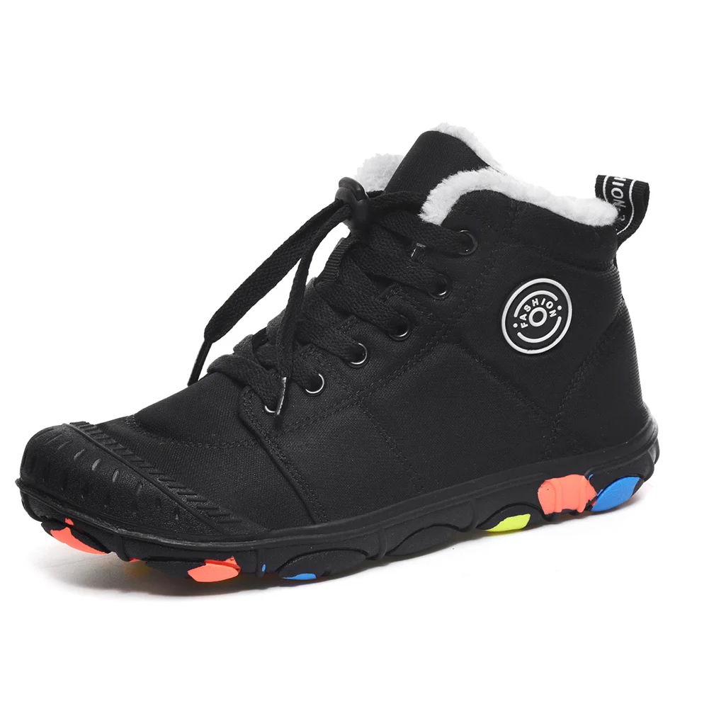Прогулочная обувь для мальчиков и девочек Зимние ботинки Детская Треккинговая