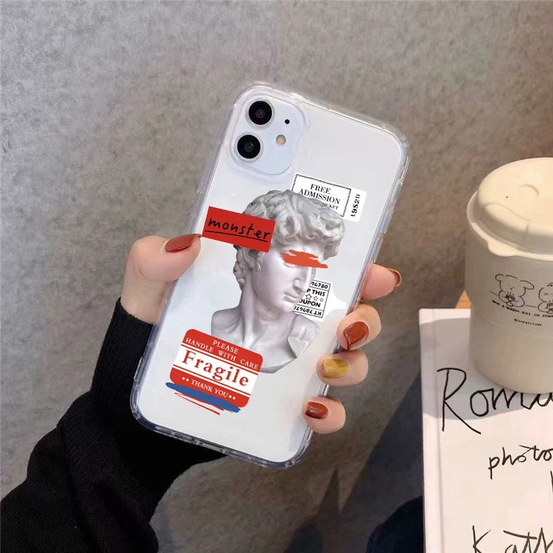 label print iphone case