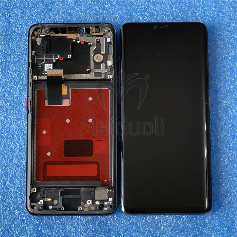 

Original For 6.39" Huawei Mate 20 Pro Axisinternational LCD Display Screen With Frame+Touch Panel Digitizer+Fingerprint Assembly