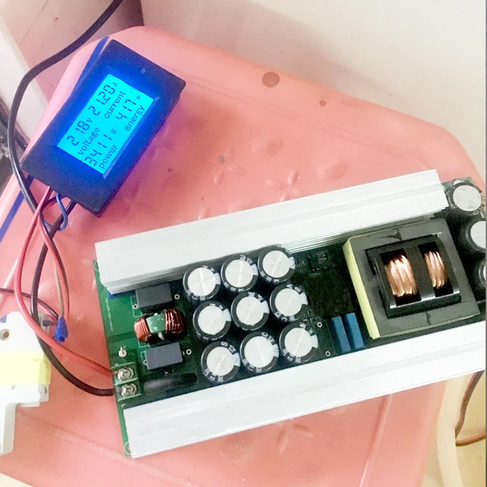 

LLC power amplifier switching power supply power amplifier power board 3000W dual output voltage positive and negative 50V-120V