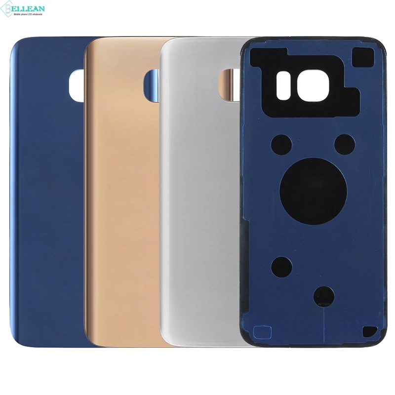 1 шт. Catteny для Samsung Galaxy S7 G930 задняя крышка батарея дверь корпус Задняя стеклянная