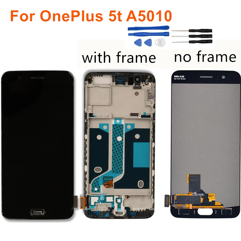 

LCD+Assembly For Oneplus 5T A5010 LCD Display Touch Screen Digitizer Assembly for oneplus 1+5t