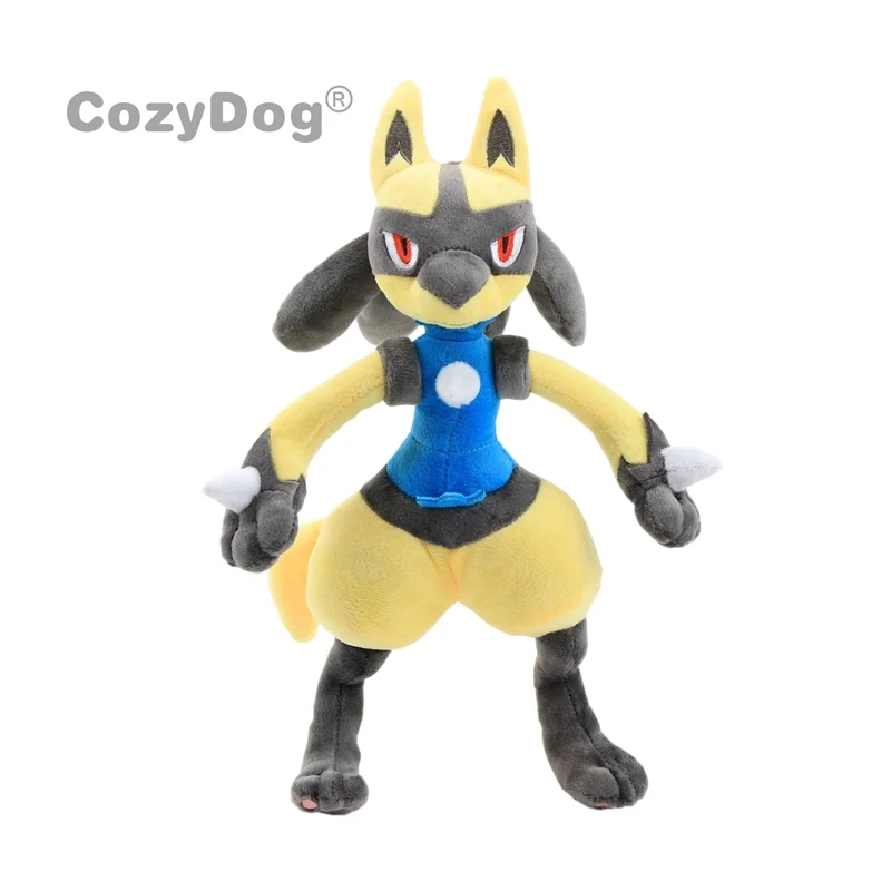 1" 30 см Мега Lucario X Y плюшевые игрушки кукла Peluche Аниме Пикачу Eevee Gengar Mewtwo Серия мягкие игрушки для женщин детский подарок на вечеринку