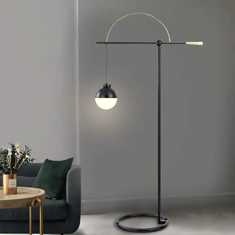 Concise Minimalist Personality Go Fishing Floor Lamp Designer Personality Go Fishing Floor Lamp