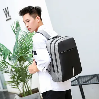 

New Man Backpack Laptop Backpack USB Charging Backbag Travel Daypacks Male School Vacancy Backpack Theft Mochila Bookbag