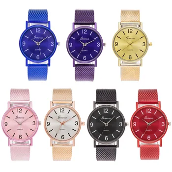 

100pcs/lot Unisex Watches Women Men New Casual Fashion Simple Digital Quartz Watch Women Female Clock Relogio Feminino Wholesale