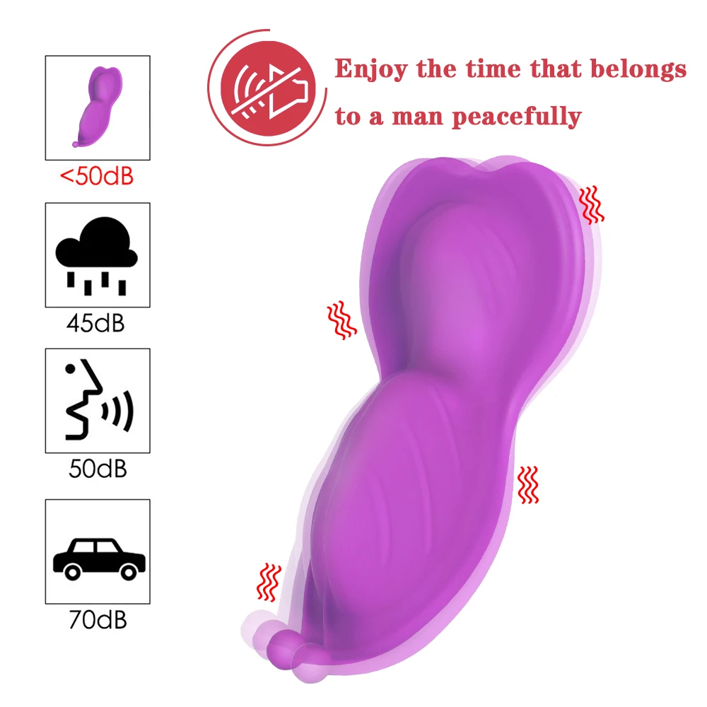 Wearable Butterfly Vibrator With App Control Wireless Panty Toy_voghion.com