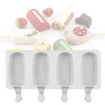 

Ice Cream Molds Juice Popsicle Homemade Food Grade Ice Maker Freezer Lolly Silicone Moulds Kitchen Maker Cream Molds Bar Ic N8C2