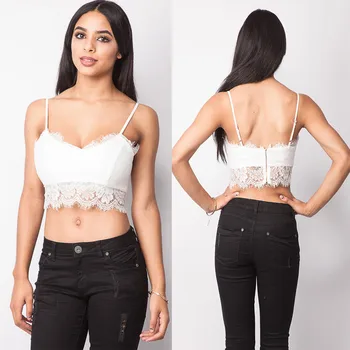 

Lanshifei W0167 New Fashion Simple Solid Color Student Thread Underwear Bra Beauty Back Bra Tube Top lingerie Sexy Tank Top Bra