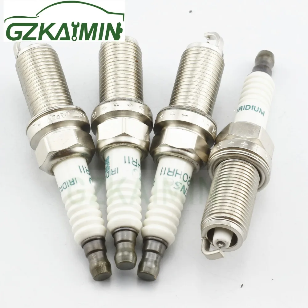 4 шт. OEM 90919-01247 FK20HR11 Свеча зажигания для VOLVO XC90 я S60 S80 XC70 II V70 III V60 XC60 3,0 3,2 T6 TOYOTA