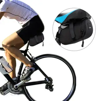 

Nylon Waterproof Bicycle Bag Bike Waterproof Storage Saddle Bag Seat Cycling Tail Rear Pouch Bag Saddle Bag B-soul Portable