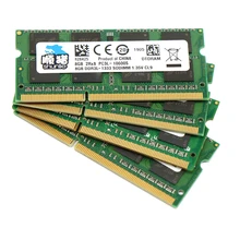 DDR3 4 ГБ 8 ГБ 1066 МГц 1333 МГц 1600 МГц ноутбук SO-DIMM 1,5 в 1,35 в Ram Микрон чип памяти