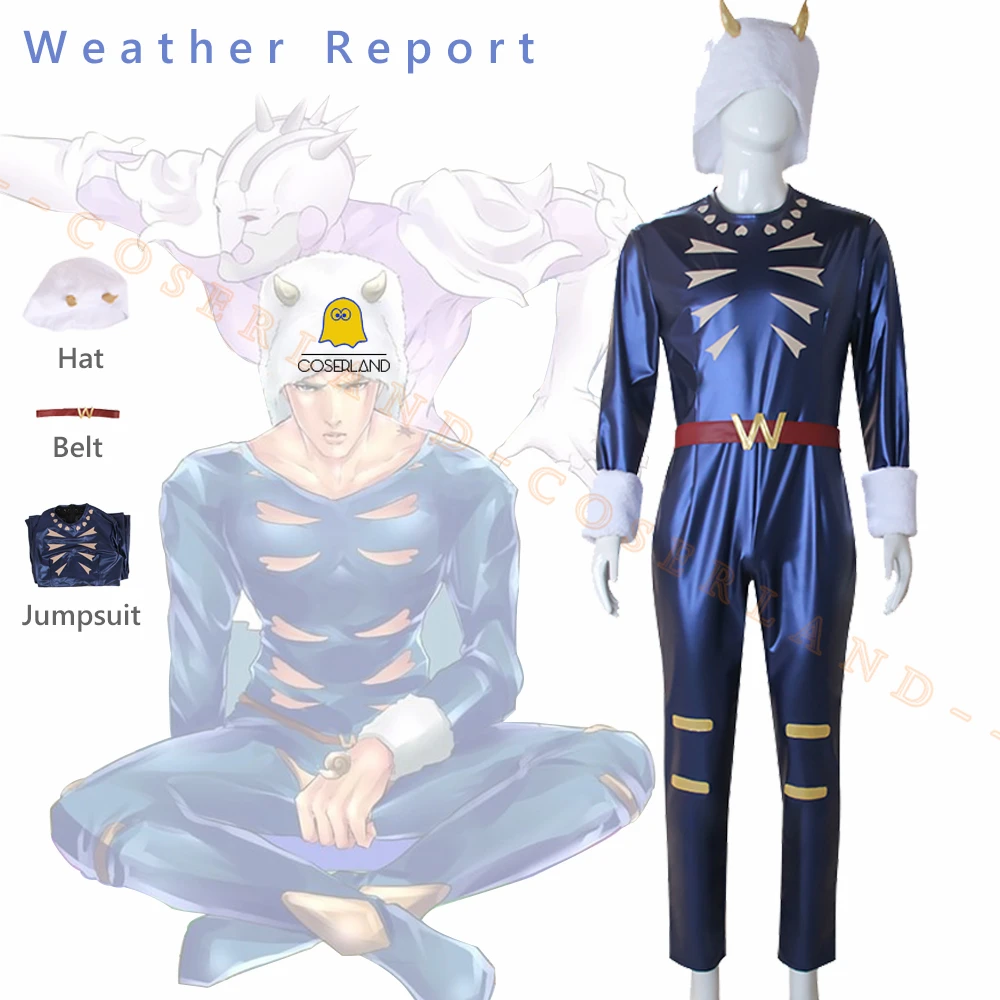 JoJo's Bizarre Adventure Stone Ocean Anime Weather Report Halloween