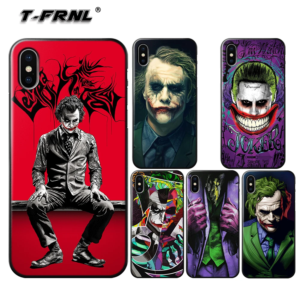 Чехол для iPhone 11 Pro Max чехол Joker новое поступление 2018 чехлы XS черный из тпу X XR