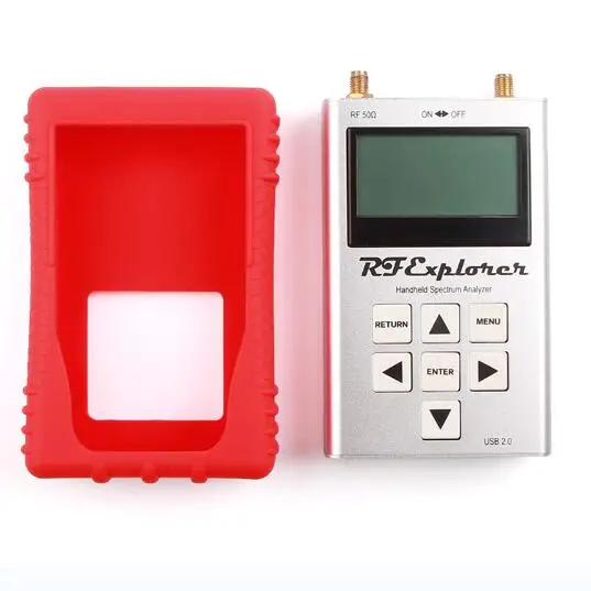 RF Explorer - 3G Combo 15-2700 MHz Ручной цифровой анализатор спектра с Красной резиновой
