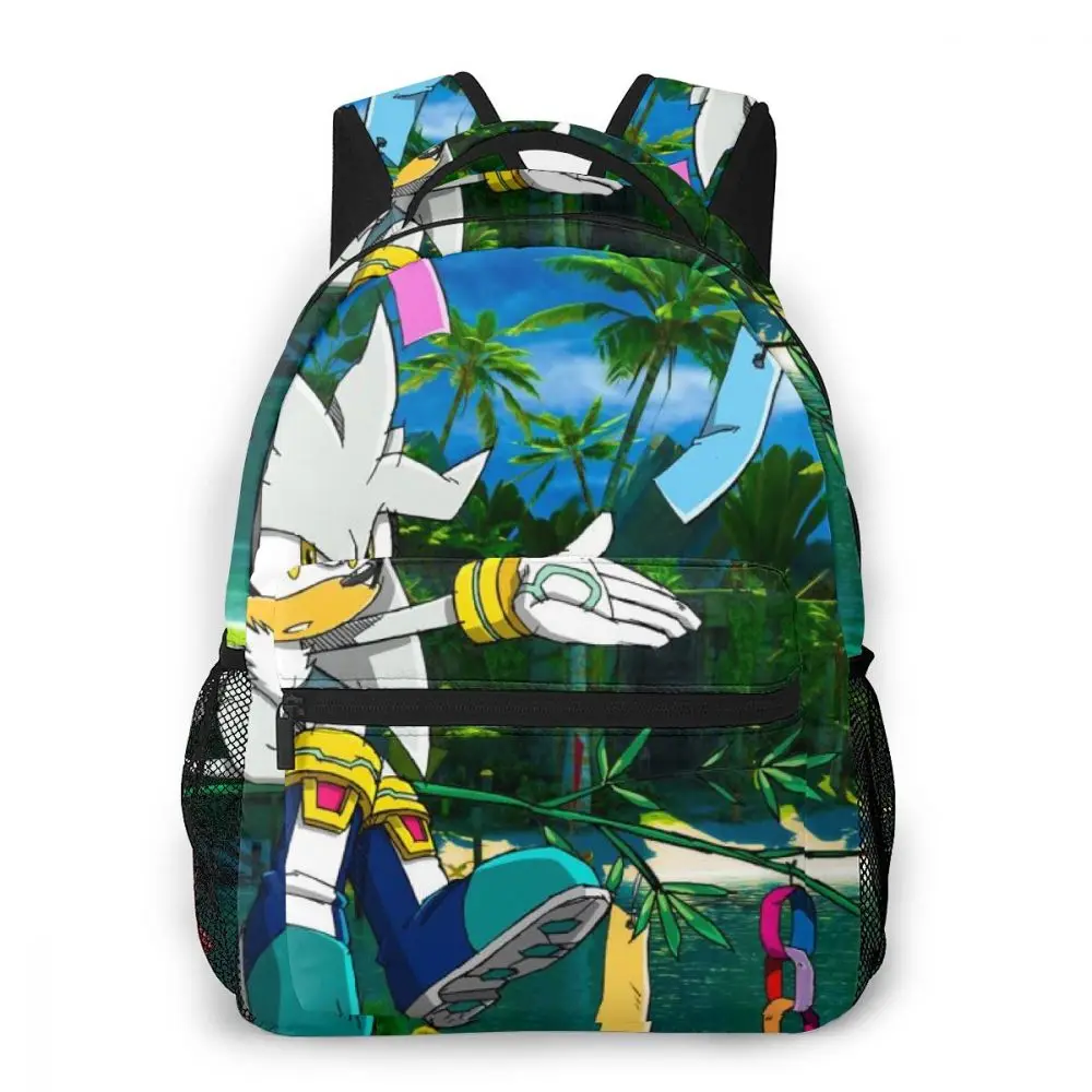 

Sonic Image Print sonic the hedgehog cartoon Anime Sonic Heroes Adventure Casual Backpack