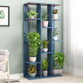 

simple household indoor flower pot shelf living room multi-layer flower pot shelf balcony flower shelf floor type