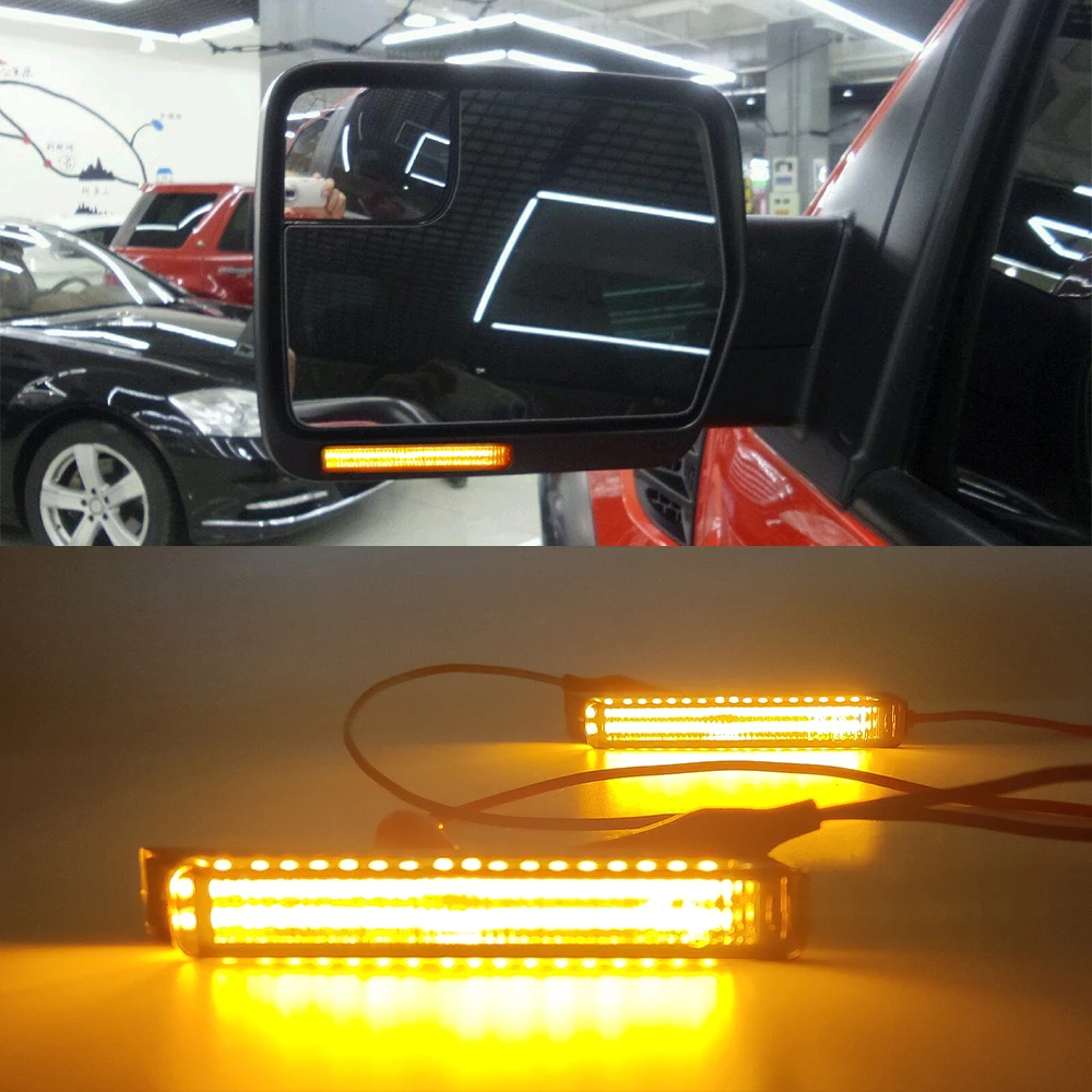 1 комплект для Ford F150 2004-2014 Raptor 2010-2014 экспедиции 1997-2007 светодиодный динамический