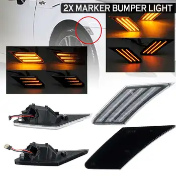 

2pcs Dynamic Led Turn Signals Flowing light led side marker 12V Bumper light Sequential Blinker for Subaru BRZ for Toyota 86
