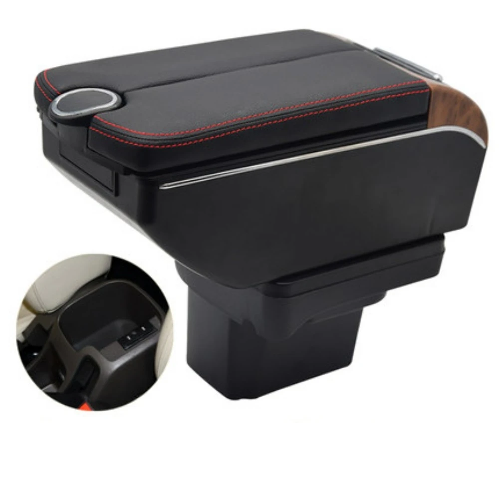 

For Chevrolet Holden Cruze Armrest Box Center Console Storage Elbow Rest with Phone Charging USB Cup Holder