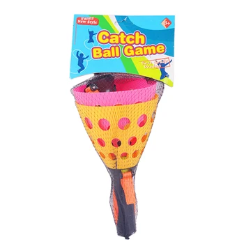 

Indoor Gift Children Throwing Random Color Parent-child Interactive Games Funny Non Slip Catch Ball Toy Set Outdoor Sports