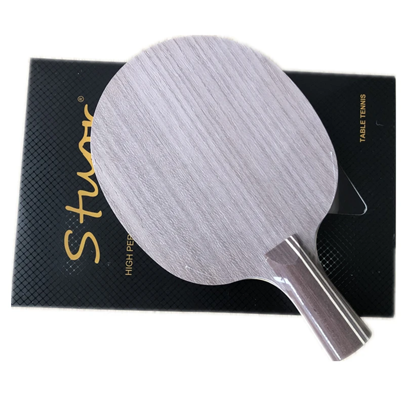 short handle Stuor 19 Новая династия карбоновая ракетка для настольного тенниса 7 слойная структура FL ручка или cs ручка пинг понг летучие мыши для настольного тенниса лезвие - Цвет: short handle