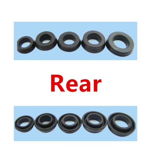 1pcs 11mm 12.6mm 22.2mm 24mm Motorcycle Car Brake Pump Piston Seal Front 14mm Rear Leather Bowl Repair Kit