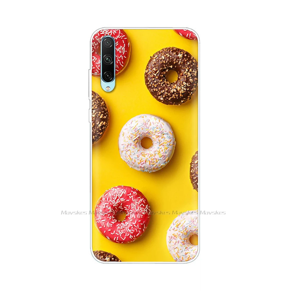 Floral Silicone Soft Phone Case with TPU Bumper