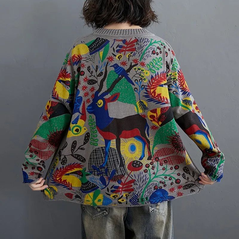 Oversized Women Autumn Casual Sweaters New Arrival