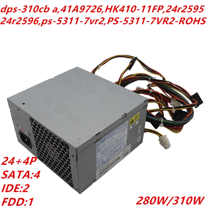 Блок питания для lenovo IMB M52 m8000t A52 Питание dps-310cb в 41A9726 HK410-11FP 24r2595 24r2596 ps-5311-7vr2 PS-5311-7VR2-ROHS