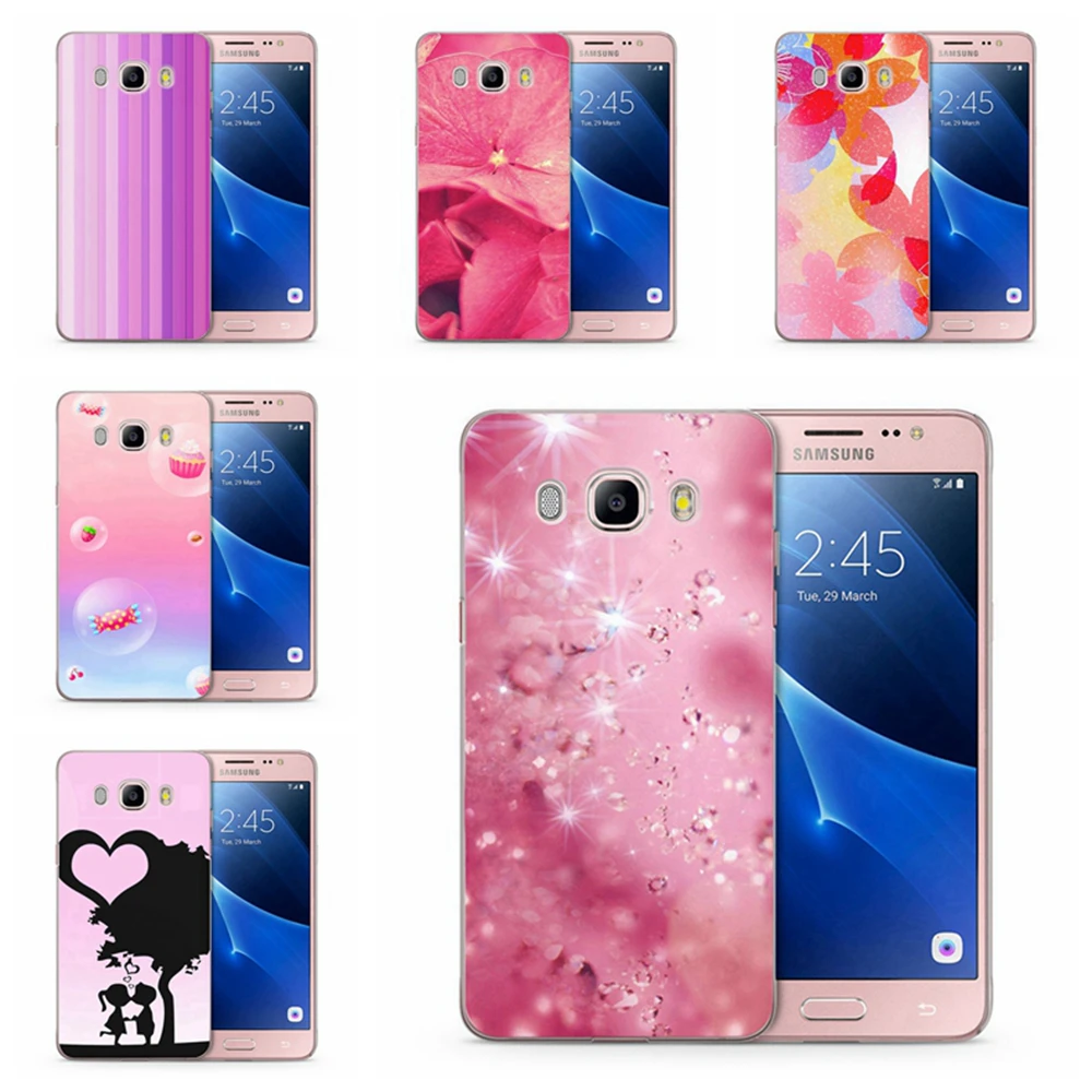 Милый розовый фон для Samsung Galaxy A3 A5 2015 2016 2017 A30 A50 Мягкий ТПУ чехол телефона s14 |