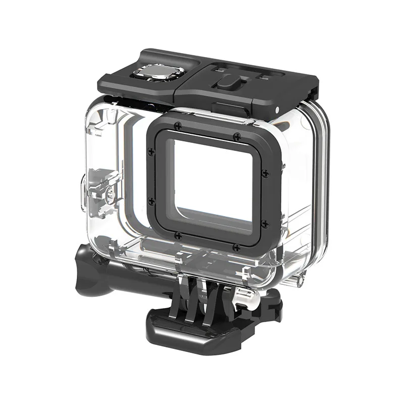 Водонепроницаемый чехол для дайвинга, защитный чехол для GoPro Hero7 Hero6 Hero5, Экшн-камера, черный, 45 м, Чехол Для Подводного Погружения