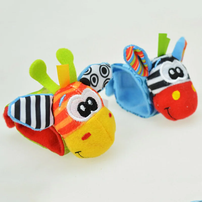 2pcs-Baby-Rattles-Stuffed-Toys-Animal-Socks-Plush-Rattle-with-Ring-Bell-Toy-For-Toddlers-Learning (2)