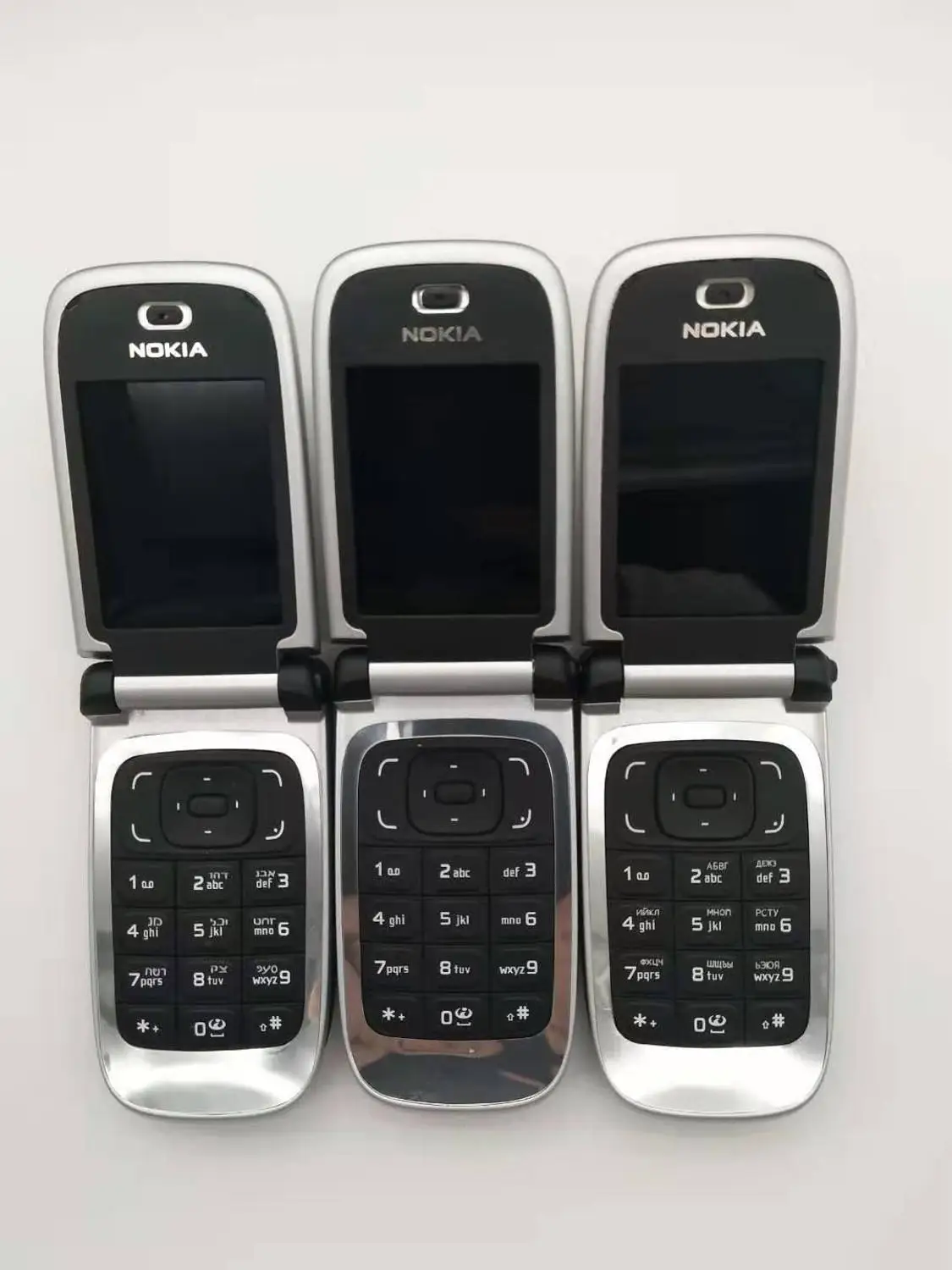 Refurbished Original Nokia 6131 Mobile Phone 2G GSM Unlocked Flip Phone English Arabic Hebrew Russian Keyboard Free shipping Refurbished Original Nokia 6131 Mobile Phone 2G GSM Unlocked Flip Phone English Arabic Hebrew Russian Keyboard Free shipping