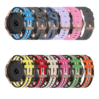 

18mm 20mm 22mm Canvas band for Huawei/Withings/Samsung Galaxy/gear s3/ Amazfit Bip Smart watch replacement Strap wristbands