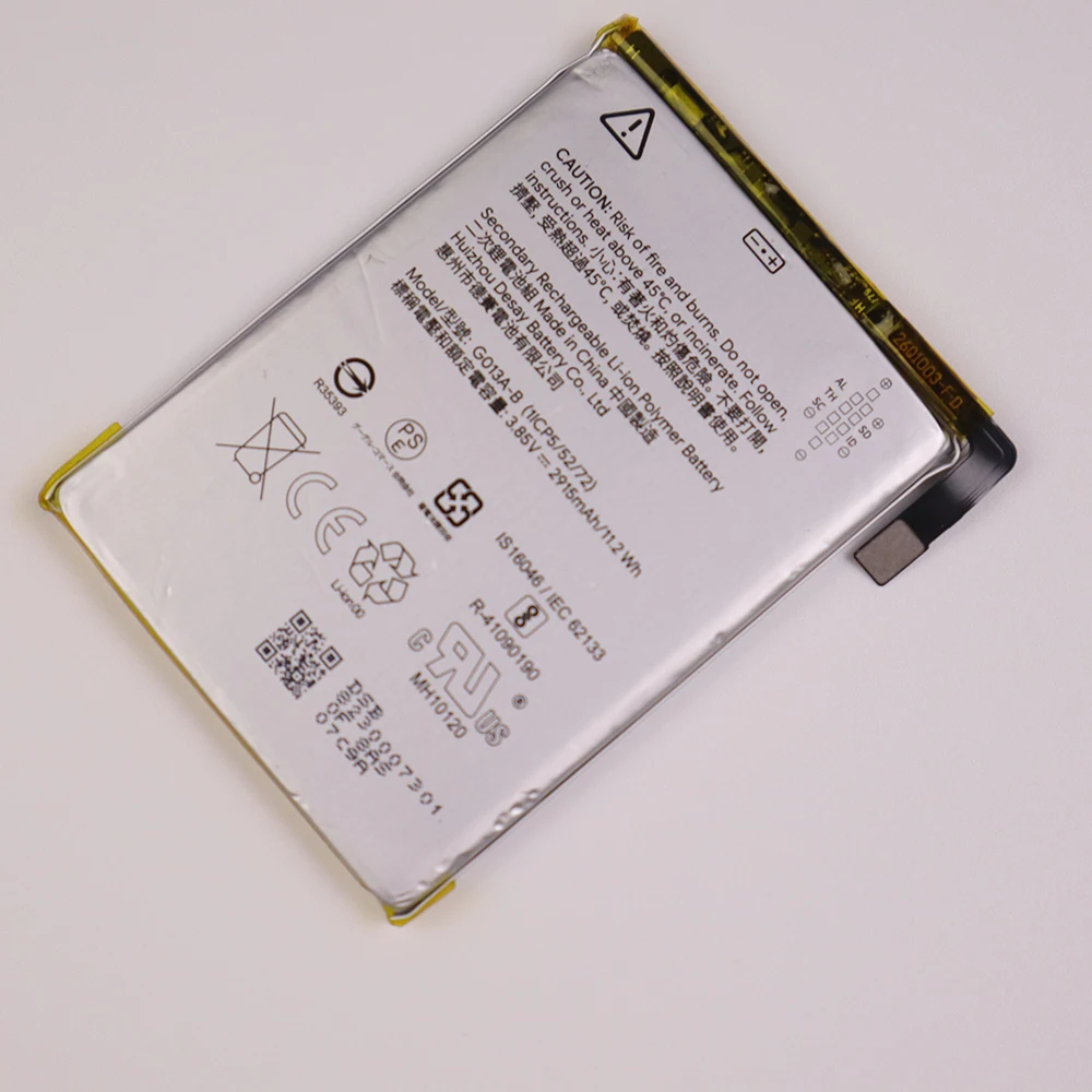 Оригинальные аккумуляторы для htc Google Pixel 3 G013A-B 2915 мАч сменная батарея для мобильного телефона