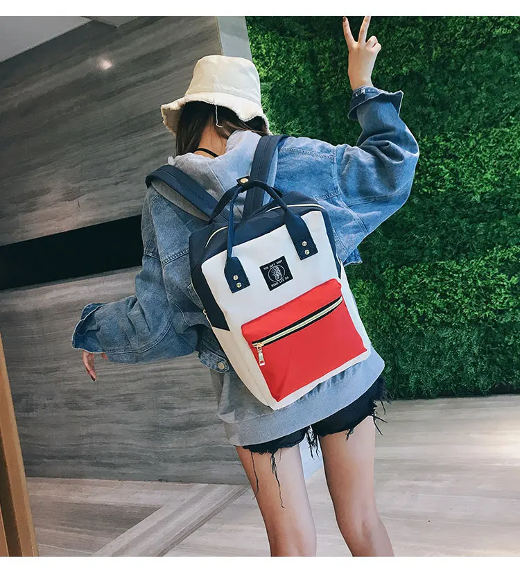Школьный ранец женский корейский Harajuku Ulzzang рюкзак для старшеклассников большой рюкзак для кампуса