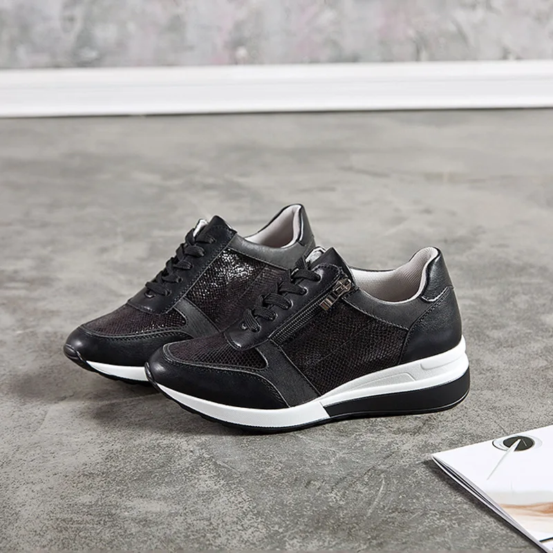 Baratos Fujin primavera Trainer solo zapatos Dropshipping mujeres Casual salvaje transpirable caminar zapatos mujeres zapatos europeos americanos zapatos